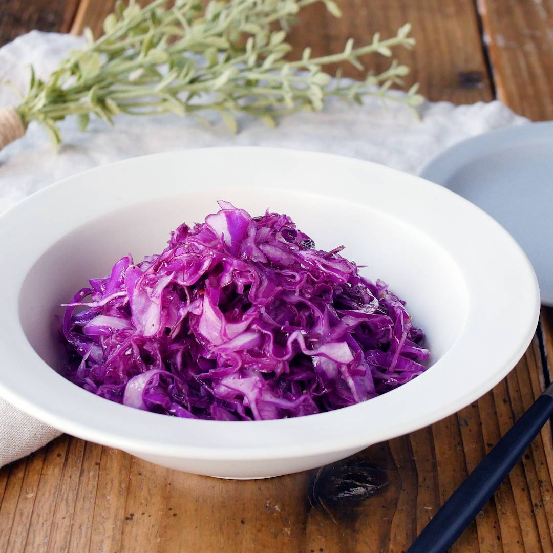 紫キャベツのナムル
