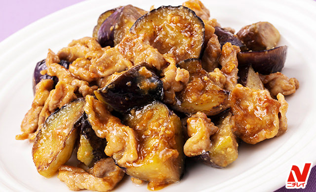 なすと豚バラ肉で簡単おかず なすと豚バラ肉の甘辛しょうが炒め・作り方Tasty