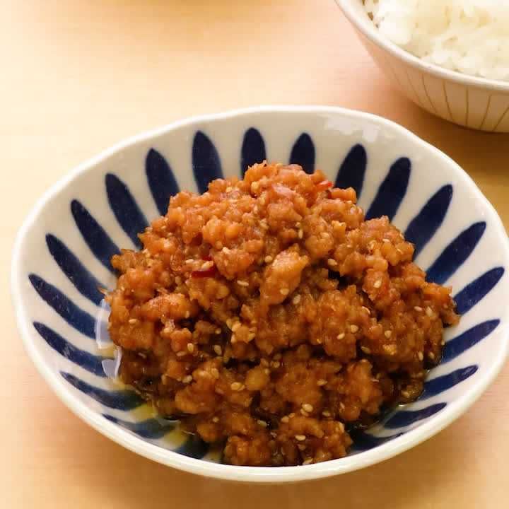 レシピ 我が家の肉味噌！ふわとろたまごの肉味噌どんぶり！ - しにゃごはん blog