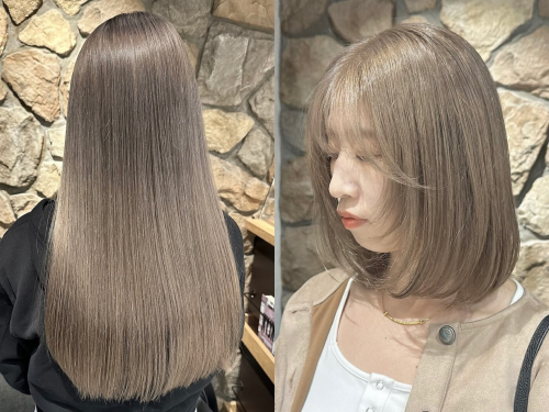 色落ちが金髪にならない透明感カラー✨. ▷時間が経っても色落ちが気にならない ▷透明感ミルクティー、透けるラベンダー . ブリーチしたいけど色落ち金髪になるのが不安そんなお悩みをお持ちの方はお任せください！ 色落ち金髪になりにくい、透明感を出したいを