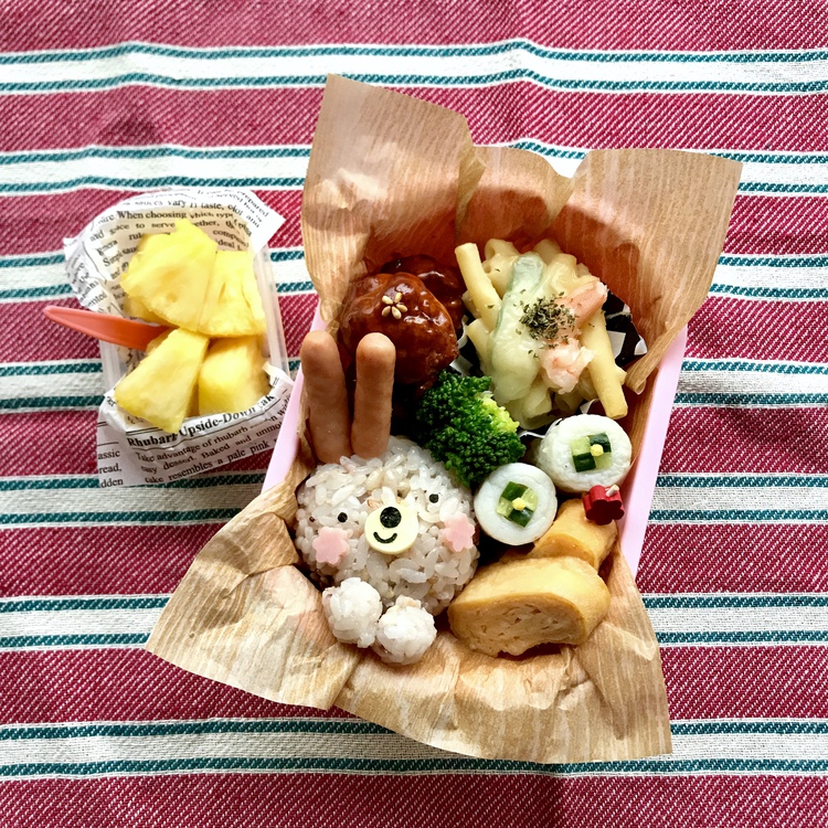 うさぎちゃんのお弁当 作り方 デコ弁＆キャラ弁- レシピ 日本ハム
