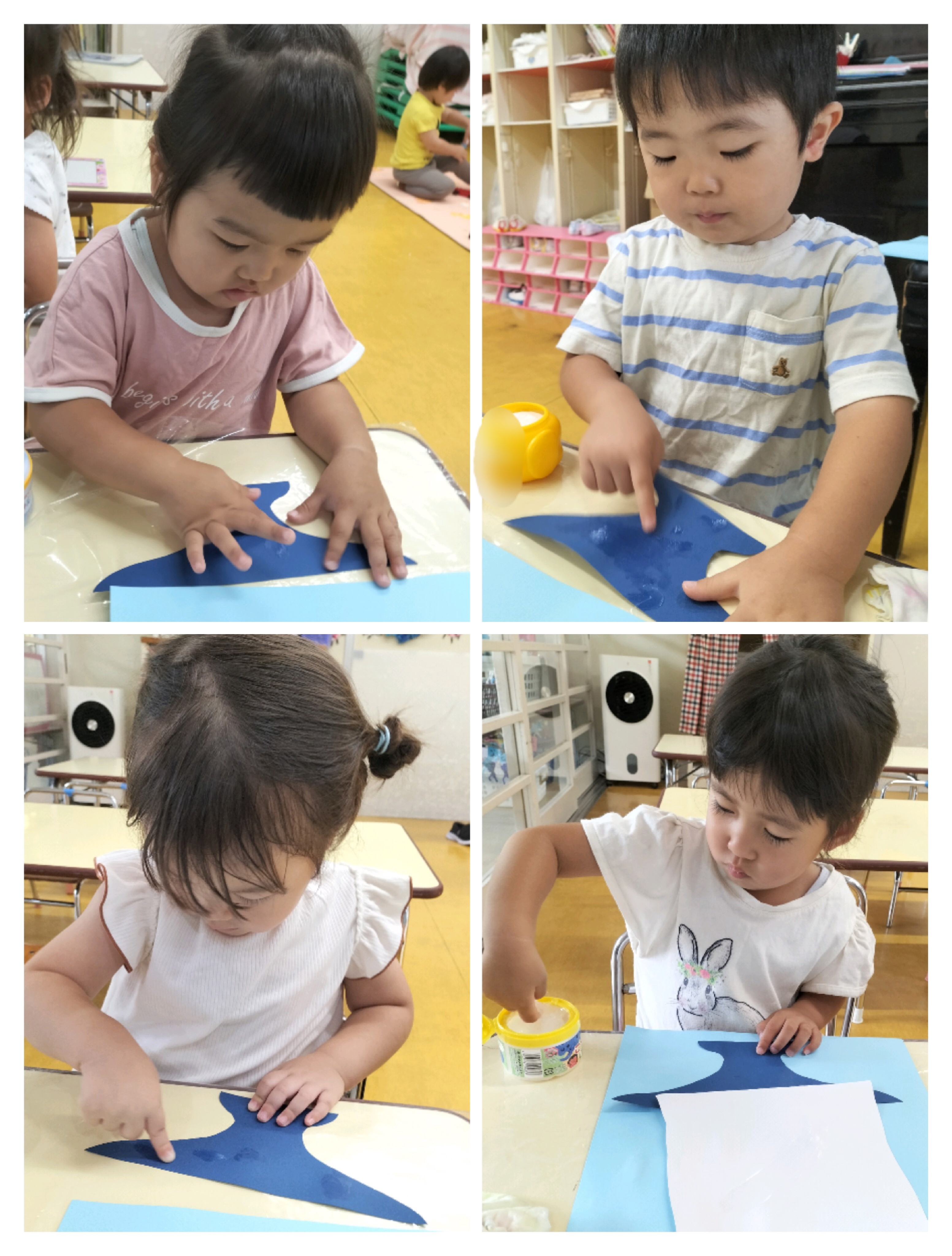 かきごおり制作このはな保育園