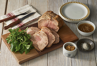 プレミアムな水・もの・暮らし驚きのやわらかさ！ 豚ひれ肉のやわらかローストポーク 360g:プレミアムモール