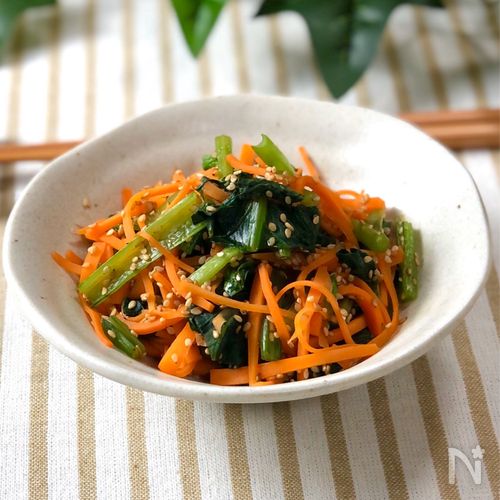 にんじんとハムのめんつゆ和えお弁当お弁当おかず簡単レシピ時短料理レンチン電子レンジ料理レシピおかず節約レシピにんじんハムめんつゆレシピ2289: のんびり毎日 日々の暮らしの食卓 いただきますのレシピ 時々 編み物