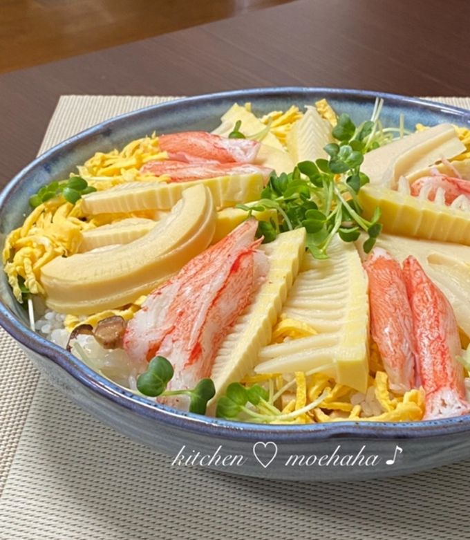 竹籠筍ちらし寿司弁当 sakurakoSnapdish スナップディッシュID:Knfi0a