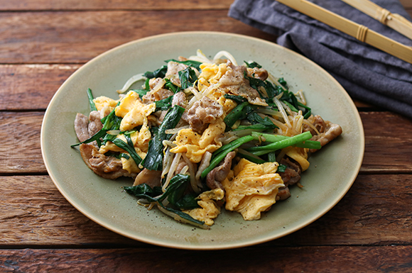 絶品レバニラ炒め