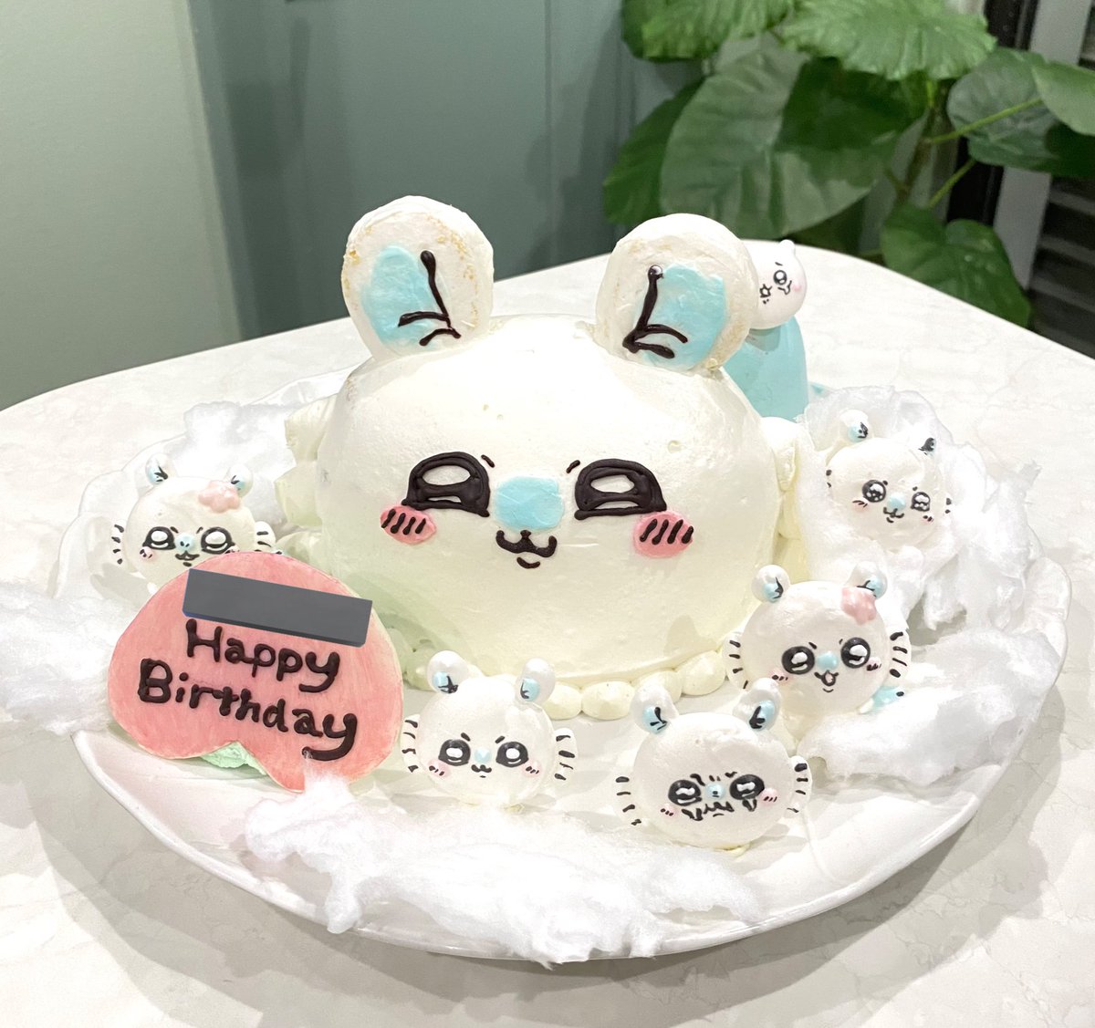 キャラケーキの作り方ちいかわモモンガ古本屋さん