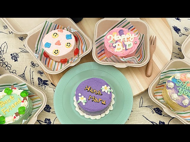 オーダーメイド可能 手作りセンイルケーキ 4号 2〜3名様用 韓国スイーツ 推しケーキ 誕生日ケーキPay ID