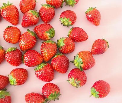 フリー写真カットしたイチゴの背景パブリックドメインQ：著作権フリー画像素材集