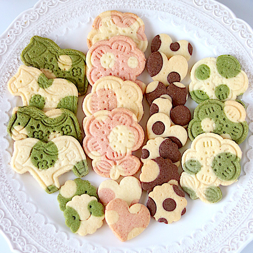 模様がキュート！「市松模様のアイスボックスクッキー」の作り方