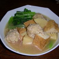 たけのことひき肉のチャプチェ風