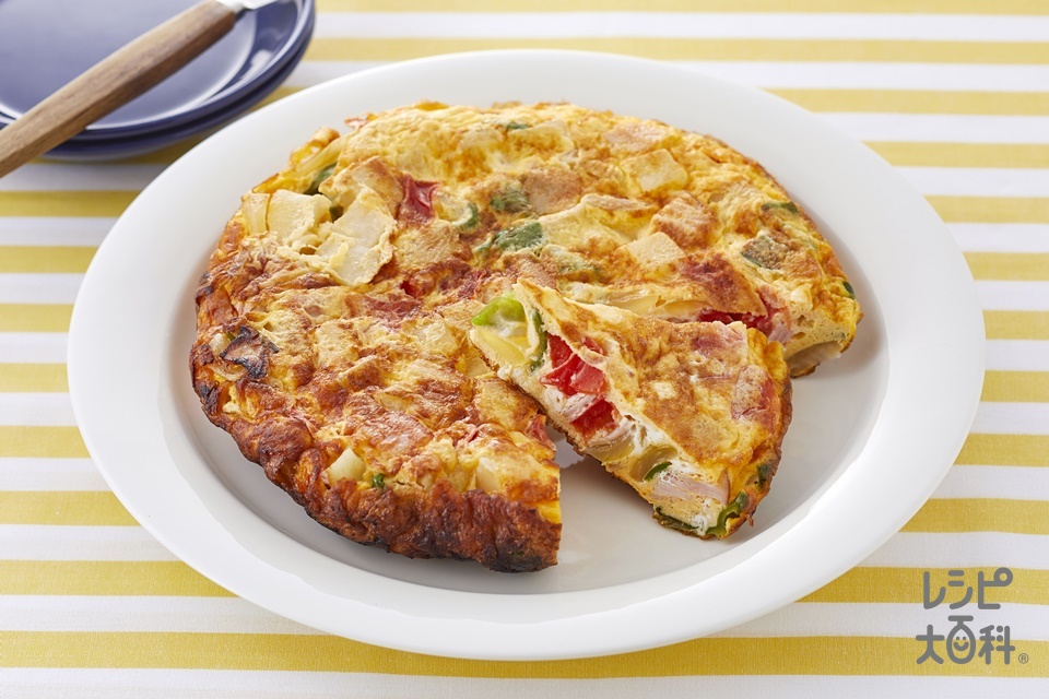 チーズとろ～ん！簡単スパニッシュオムレツ風コープのにこにこレシピコープデリ連合会