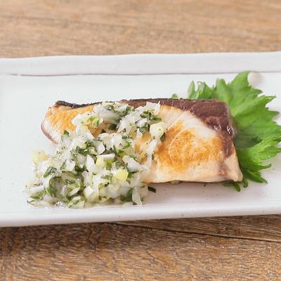 焼きおくらのねぎ塩ダレOlive Oil Life オリーブオイルライフ