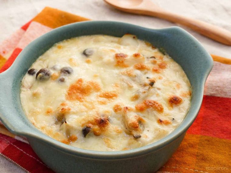 濃厚オマールソースのシーフードグラタン