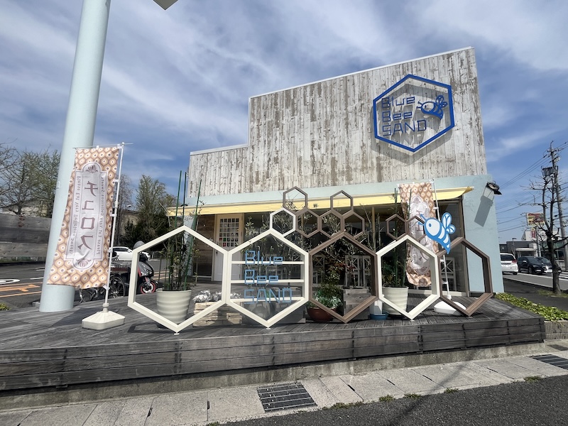 四日市のカフェ巡りはここから！ブルービーサンドの映えグルメとネコプリンに夢中