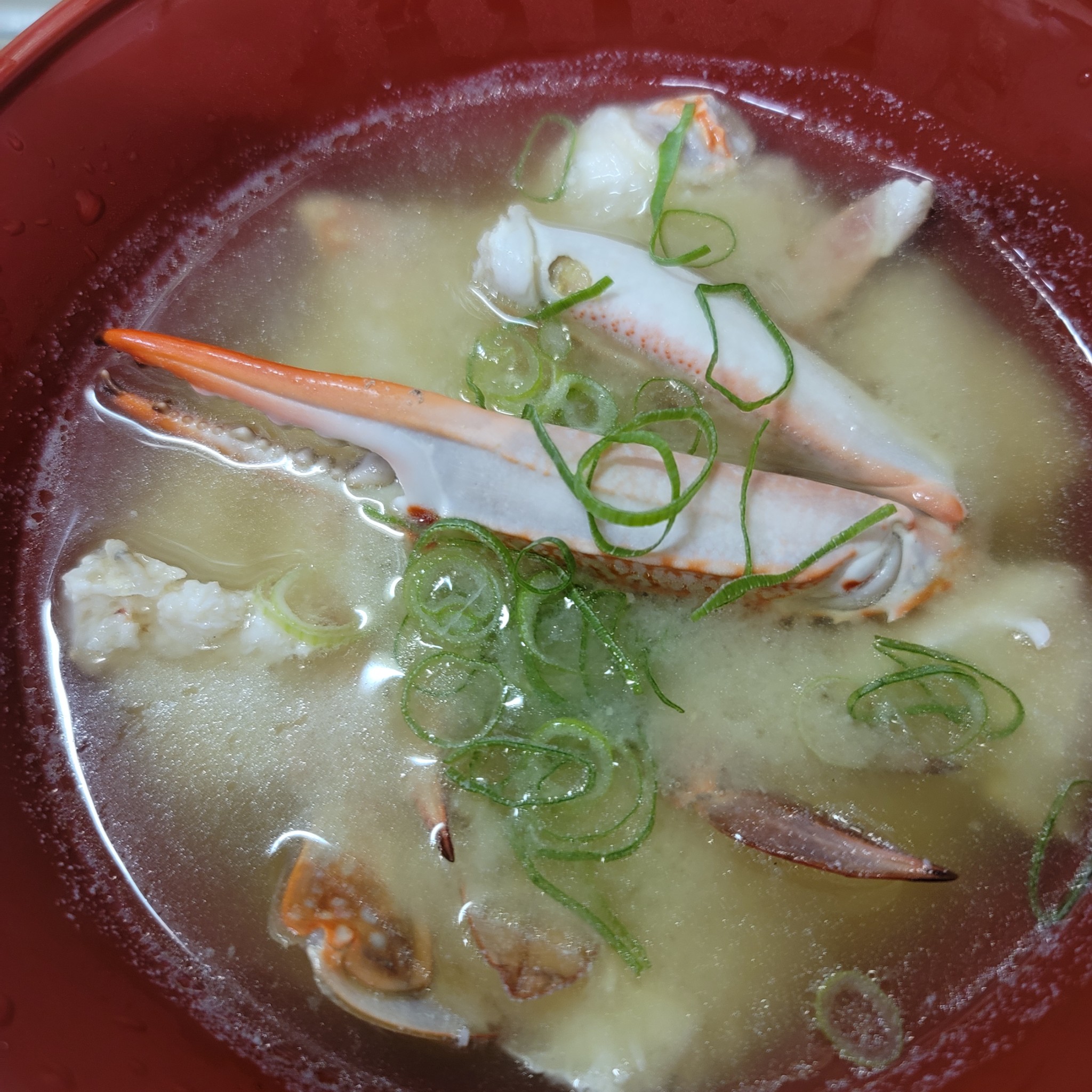超簡単 絶品 蟹汁 味噌汁by ♡どせいさん♡クックパッド簡単おいしいみんなのレシピが392万品