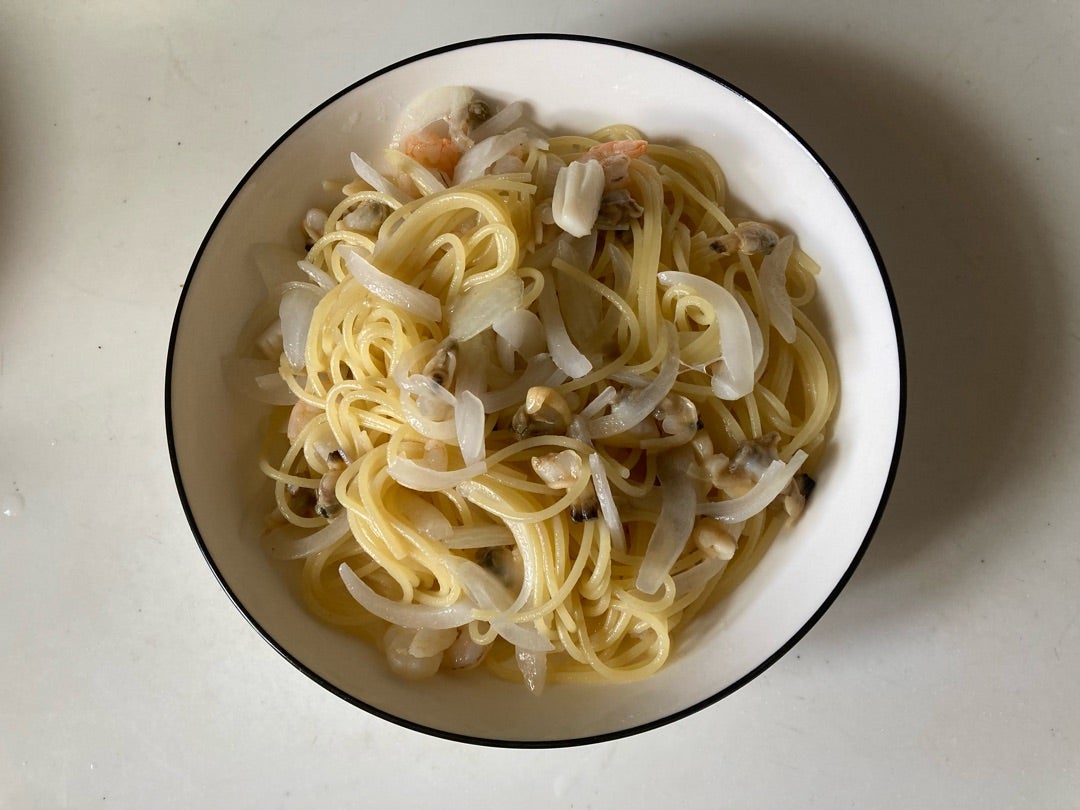 シーフードパスタ