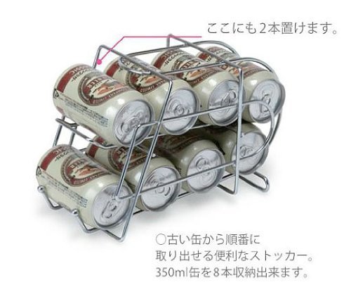 楽天市場 缶収納ラック 缶ストッカー 缶ビール ホルダー 飲料収納ラック ビール収納 コンパクト 二重仕上げラック 冷蔵庫収納ラック キッチンラックおしゃれ スペース活用 冷蔵庫収納グッズ 200-330ml適用 10缶収納 スッキリ収納 缶・ビール・炭酸飲料収納 : peapod