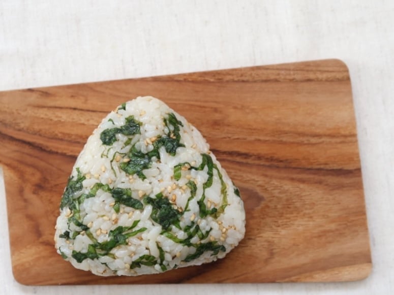 フライパンで簡単！大葉の焼きおにぎり★