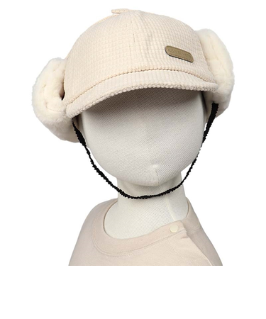 3色展開 ワッフルコーデュロイ ハンチング ベージュ - 古着屋グレープフルーツ ムーン Grapefruitmoon Onlineshop