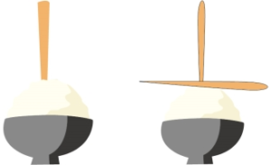 お葬式の時、山盛りのご飯に箸を立てるのは何故ですか？勝山宏則