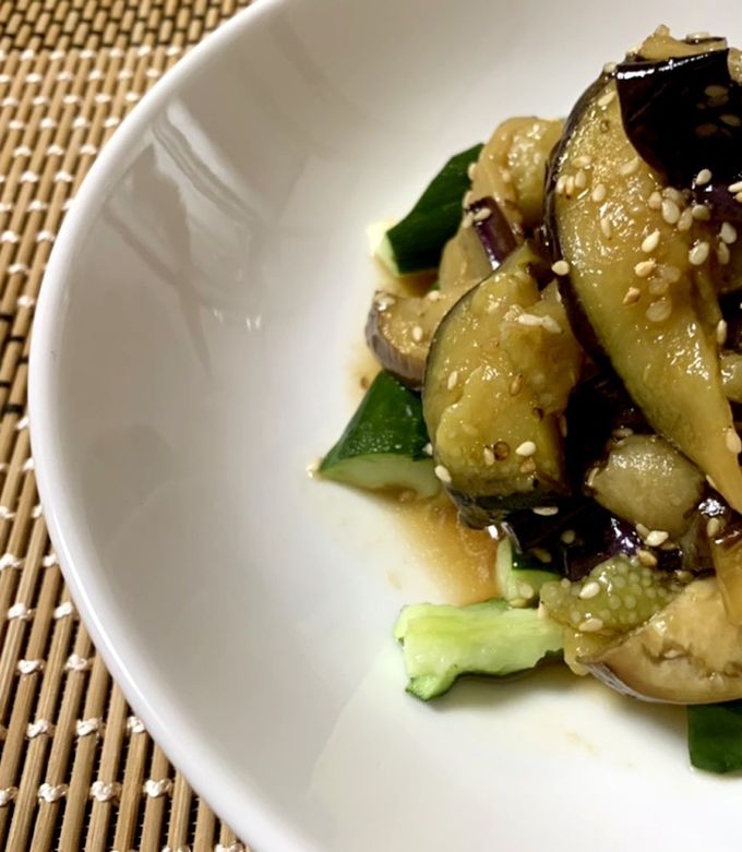 レンジで作る野菜のご馳走♪なすの中華風南蛮