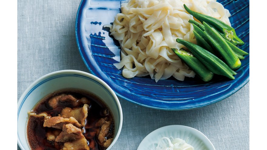 カニかまと夏野菜のさっぱり冷やしうどん - レシピ集一正蒲鉾株式会社