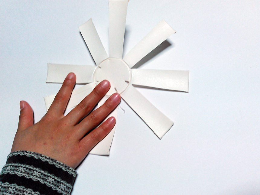 紙コップフリスビー』2: ぱれっと日記