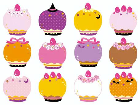 ハロウィンデコカップケーキ01のイラスト素材54976739- PIXTA