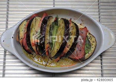 茄子のはさみ焼き☆おしょくじプラス