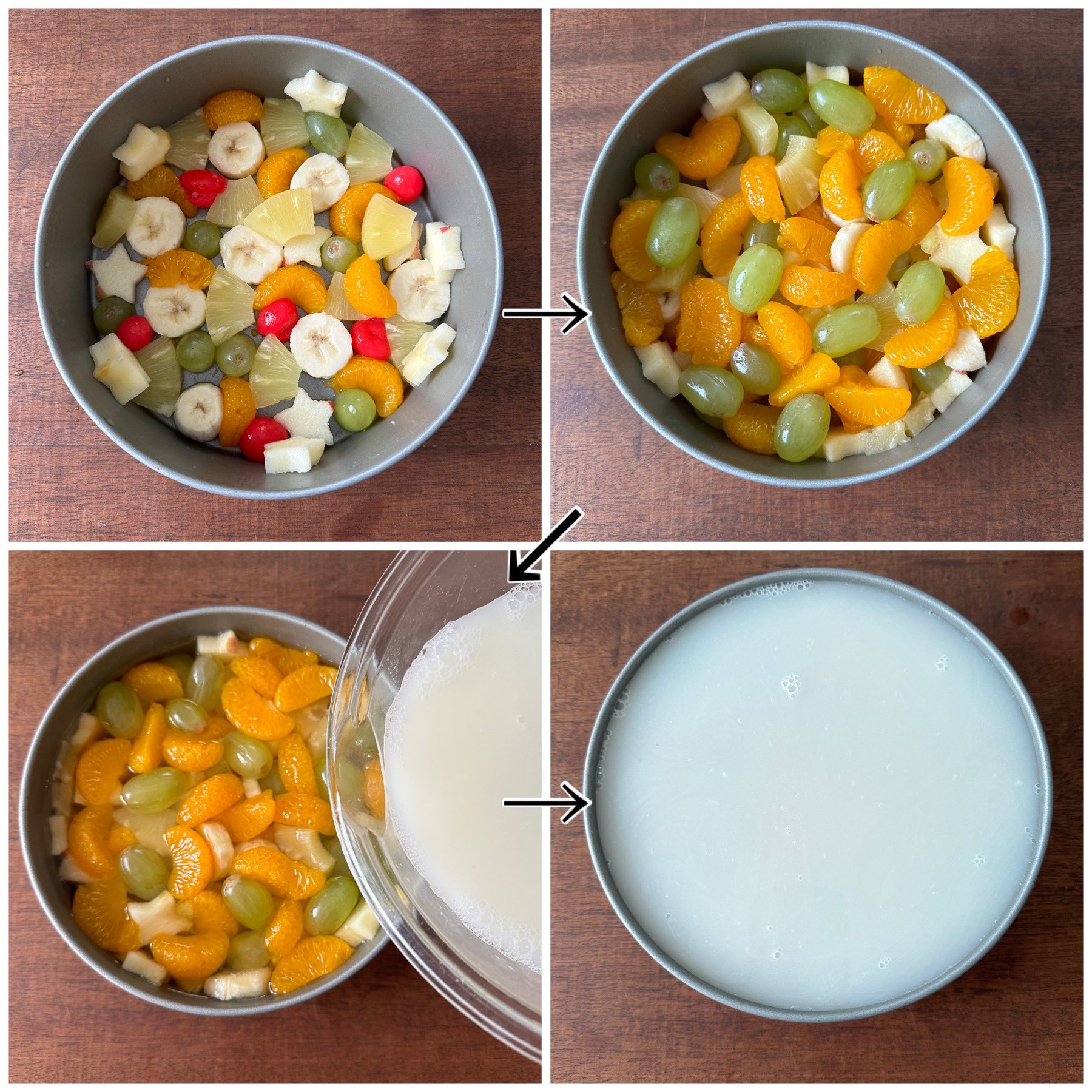 メロンレアチーズケーキの作り方