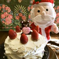 ホットケーキミックス使用!本格お誕生日ケーキ