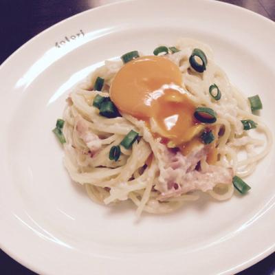 とろとろ濃厚！長芋とろろの和風カルボナーラクラシル