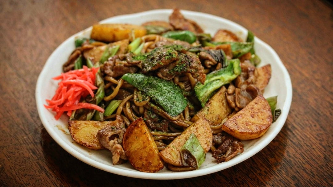 B級グルメ じゃがいも入り焼きそば