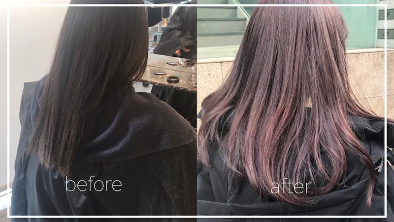 ピンクベージュ ブリーチなし レシピTikTok