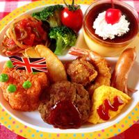 旗つき☆お子様ランチの写真素材334936- PIXTA