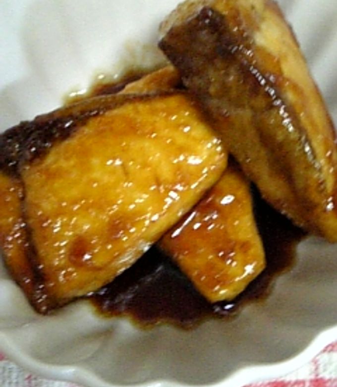 ほっとする味 ヒラマサのあら炊き