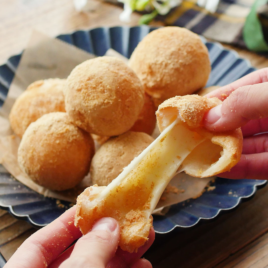 もちもちチーズボール