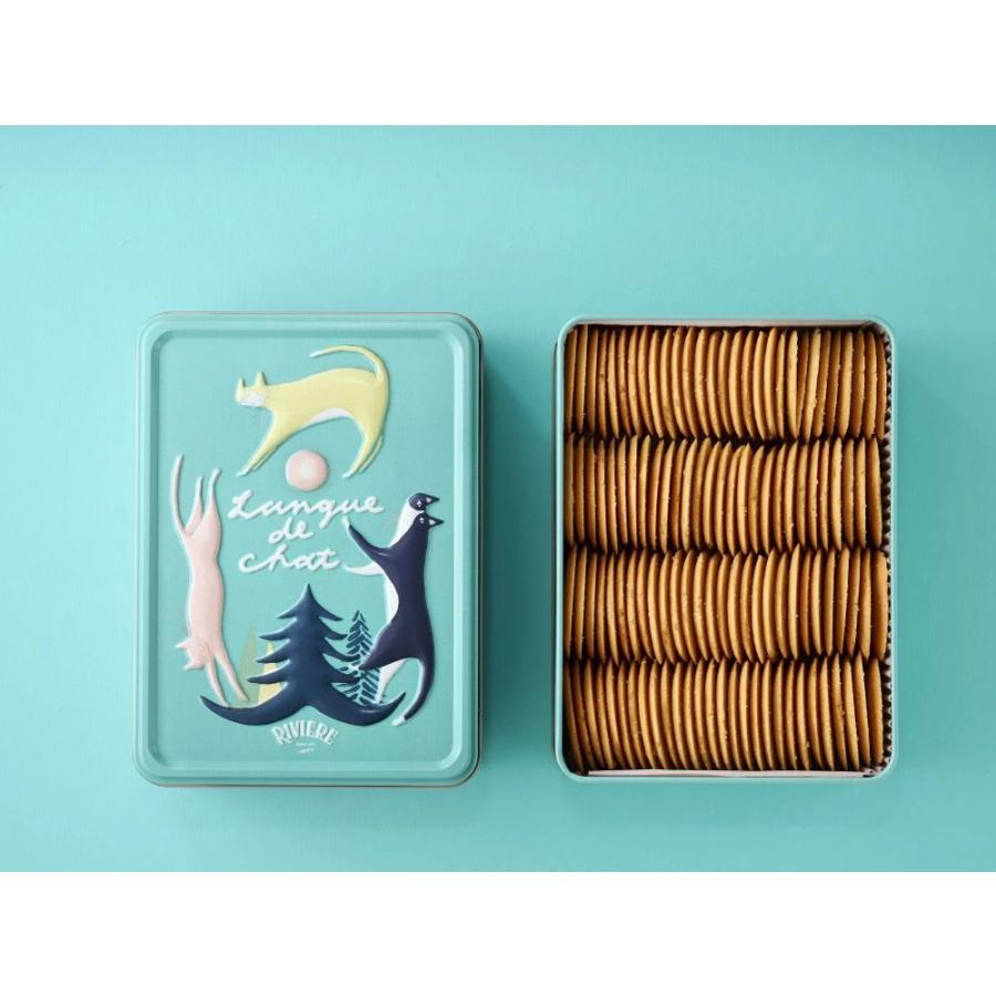RIVIERE リビエール ラングドシャクッキー缶 猫のみ 送料込 - メルカリ