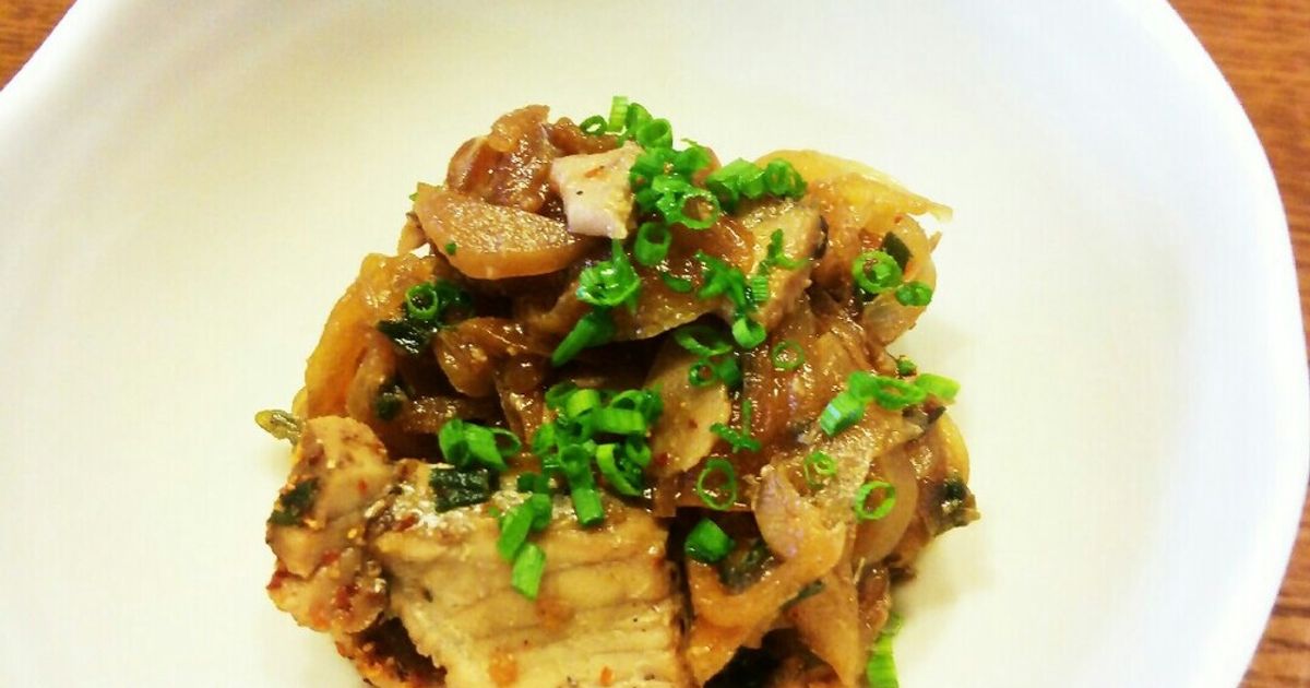 かつおのたたきリメイク！かつおの甘辛煮