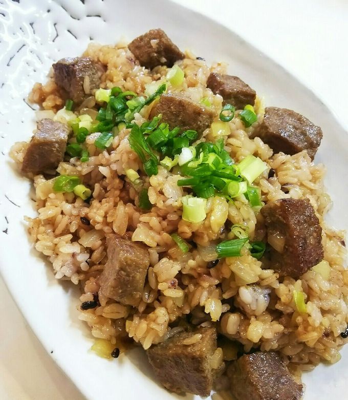 牛肉とポテトのサイコロステーキレシピ