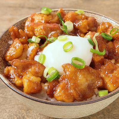 親子チキンステーキ丼 ＆ 手作り焼肉のタレ - 魚料理と簡単レシピ