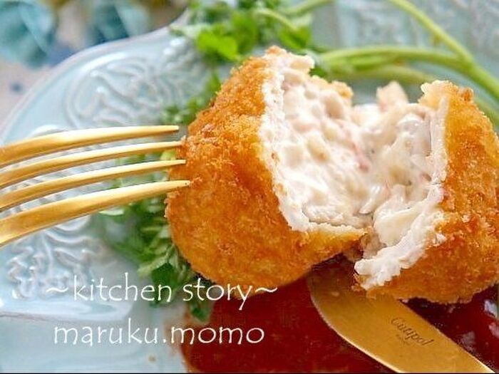 かにクリームコロッケ