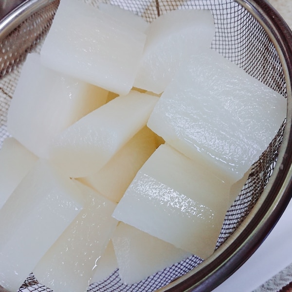 おでんは下ごしらえに力を注ぐ！大根編