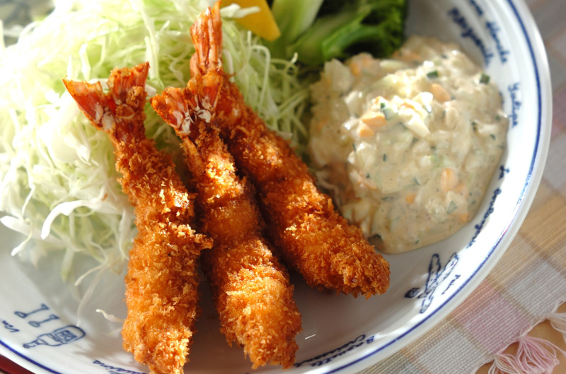 洋食屋さんのエビフライ！タルタルソース★