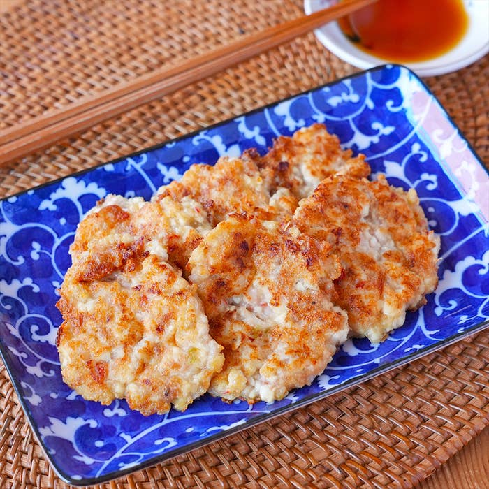 包丁不要♪カニカマ豆腐のふわふわボール