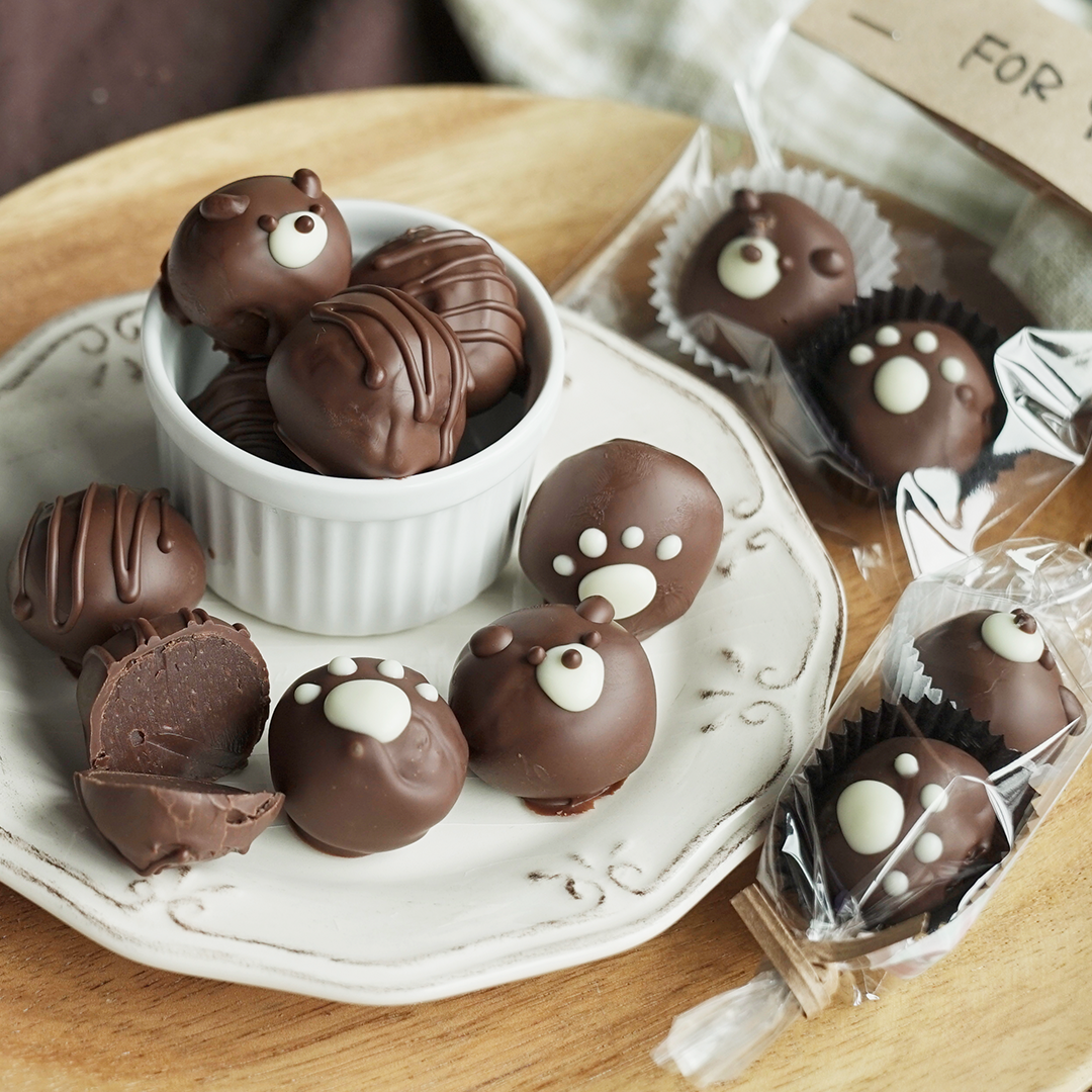 材料4つ⁈ とろける生クリームトリュフ