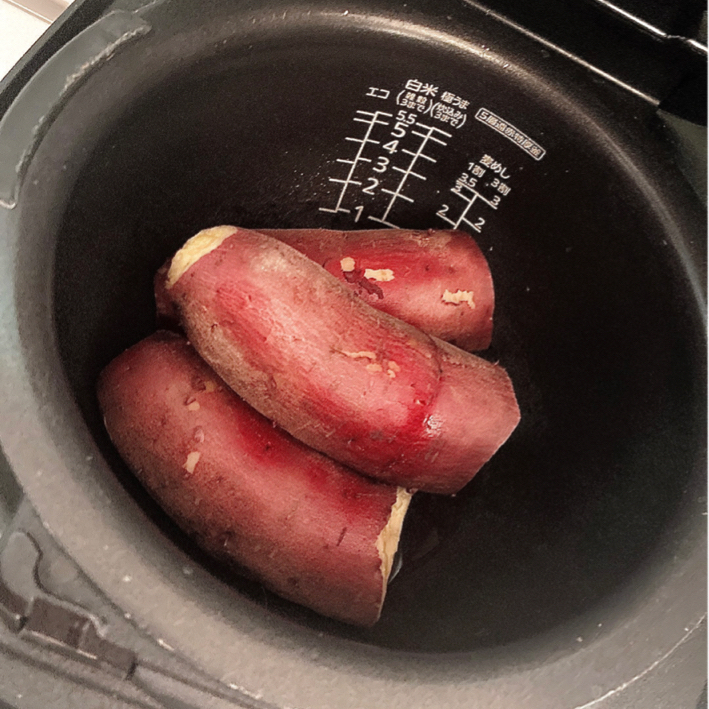 炊飯器で焼き芋 : ブログ : 公明党 八潮市議会議員 前田貞子