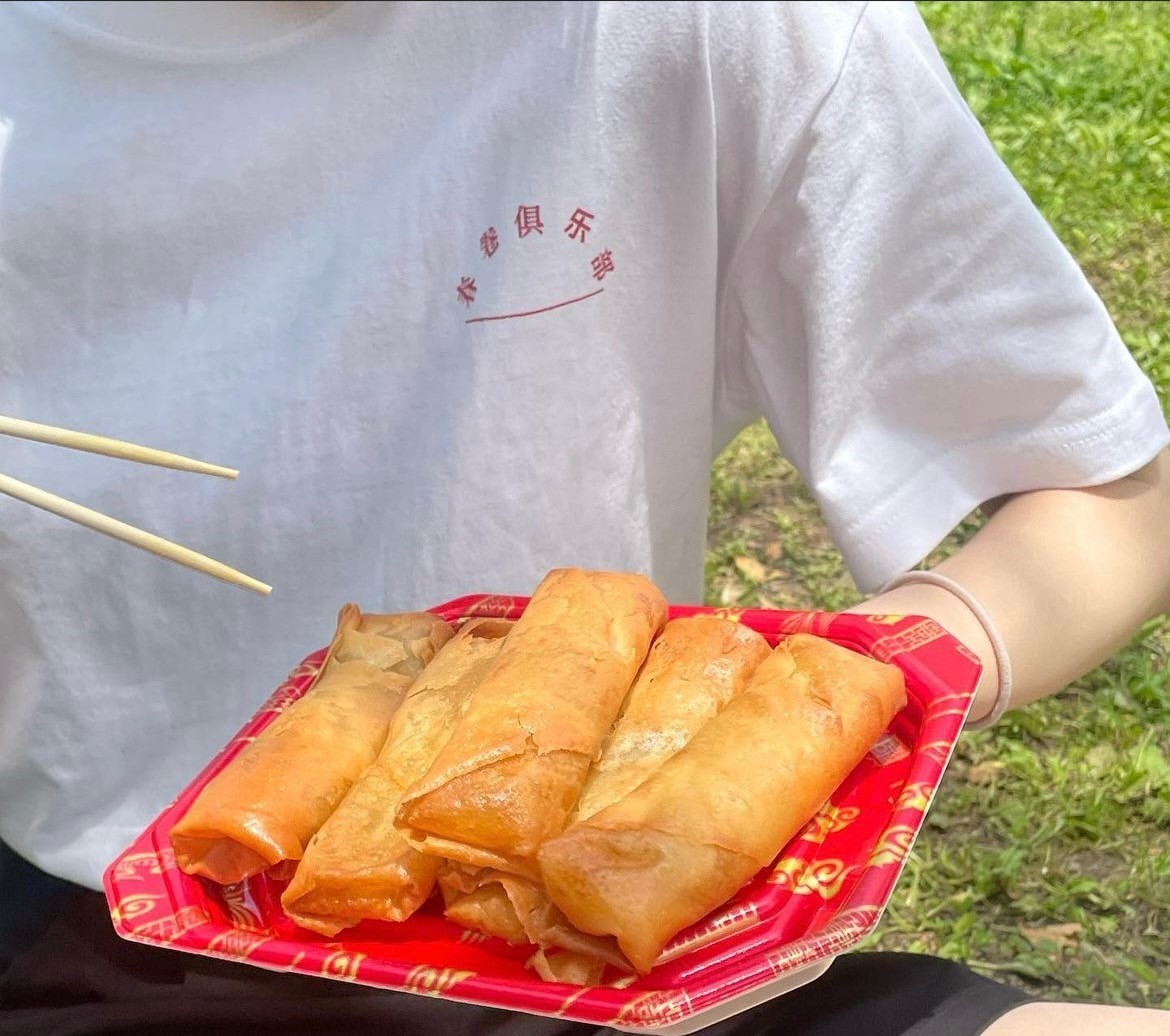 揚げ中国語繁春巻き食品の写真素材・画像素材 Image 35020496