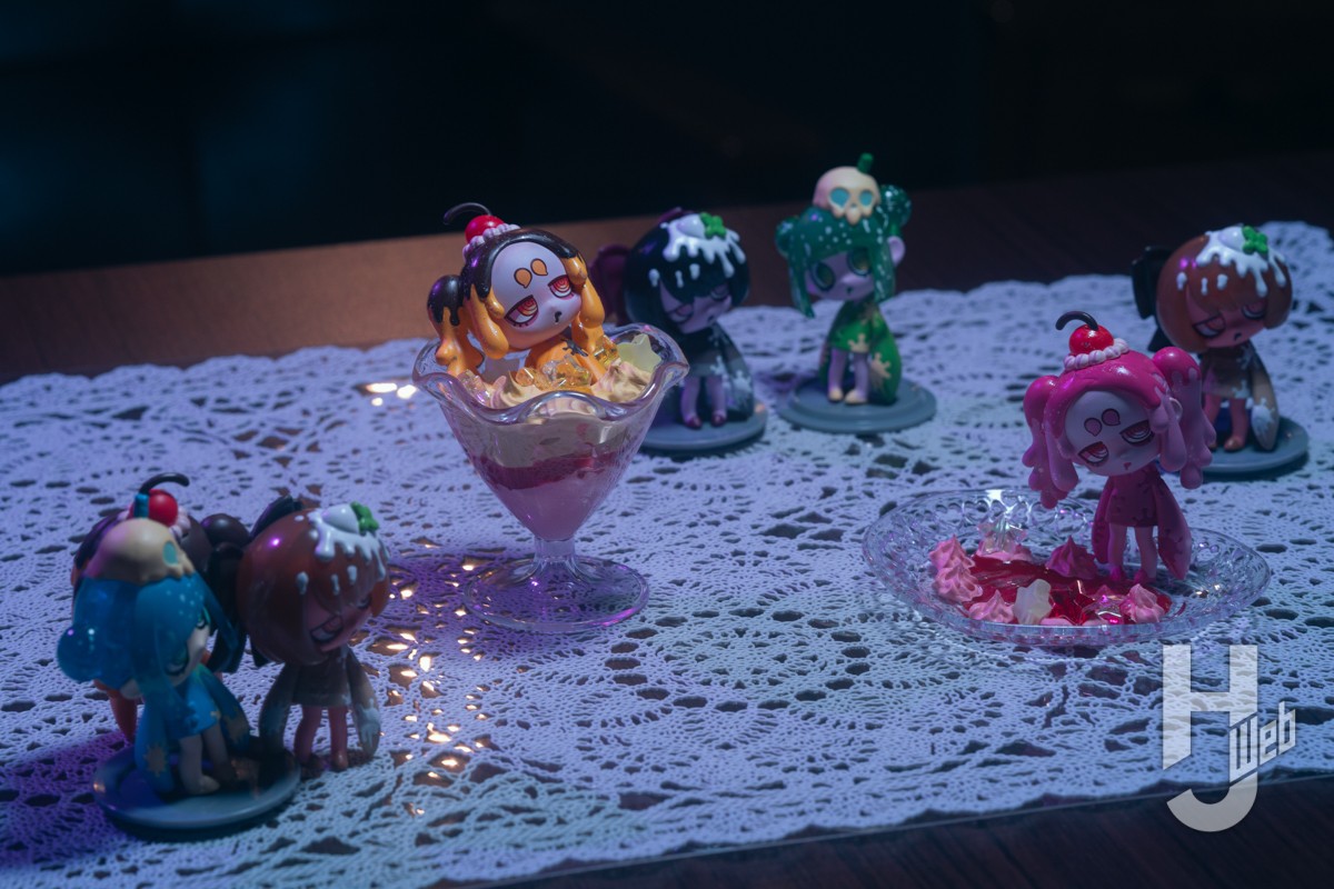 ウイルスイーツ あんみつ VIRUSWEETS フィギュア 甘味処